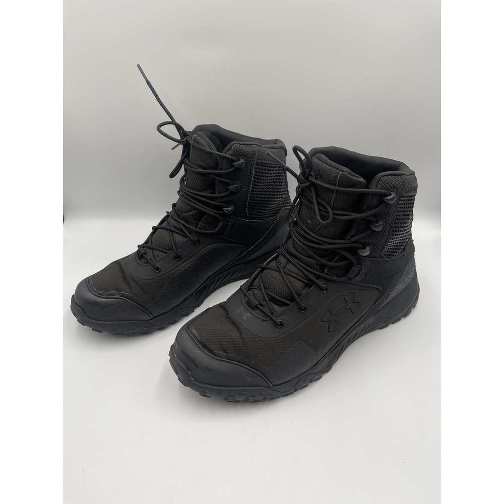Under Armour Men's Valsetz RTS 1.5 Tactical Boots – Black – Size 10 US / 44 EU